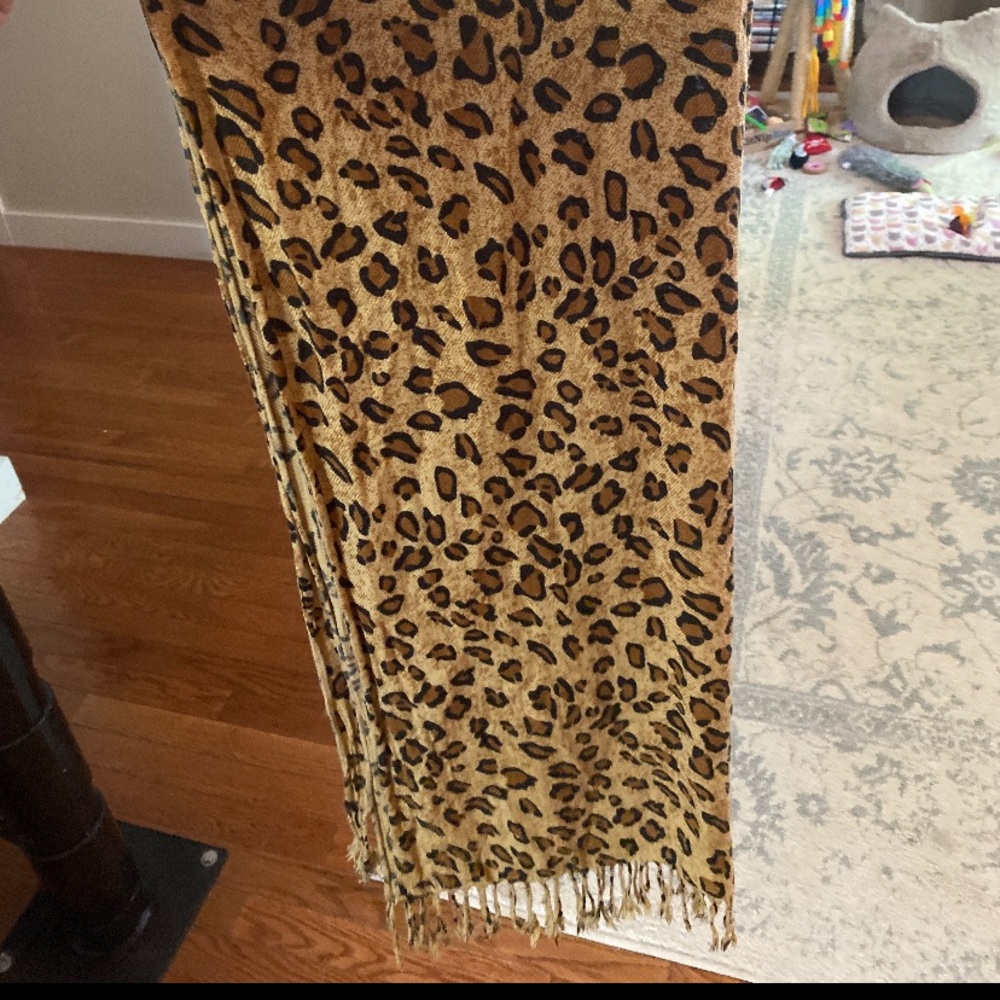 Cheetah scarf